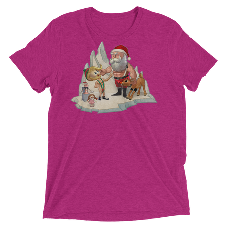 Santa's Little Helper (Triblend)-Triblend T-Shirt-Swish Embassy