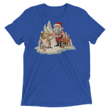 Santa's Little Helper (Triblend)-Triblend T-Shirt-Swish Embassy