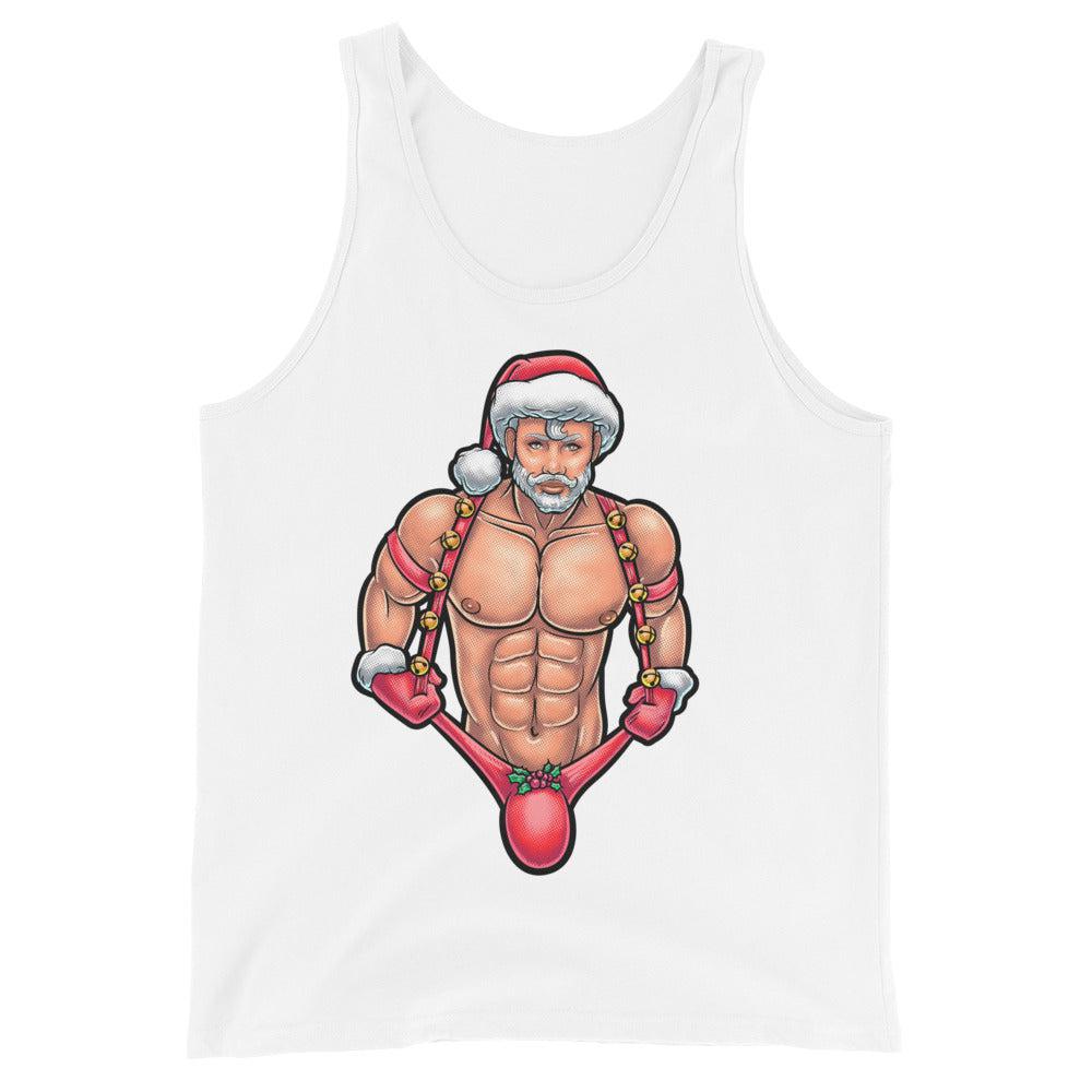 Santa's Packing (Tank Top)-Christmas Tanks-Swish Embassy