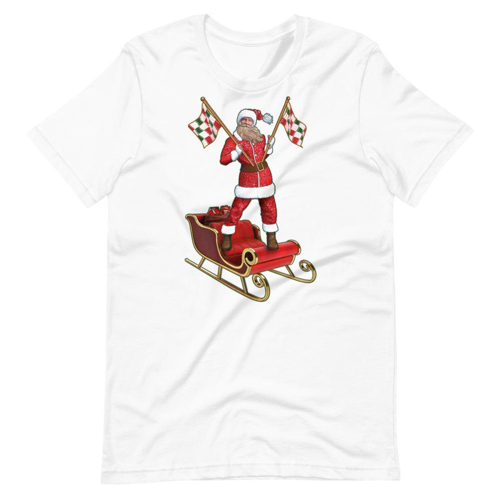 Santa's Sleigh Race-Christmas T-Shirts-Swish Embassy