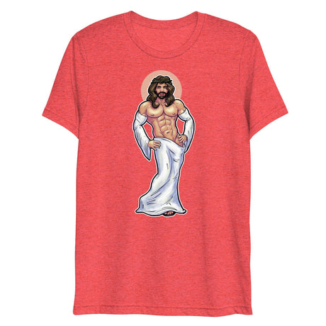 Sassy Jesus (Triblend)-Triblend T-Shirt-Swish Embassy