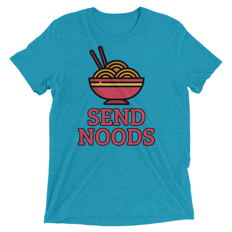 Send Noods (Triblend)-Triblend T-Shirt-Swish Embassy