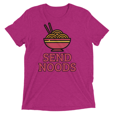 Send Noods (Triblend)-Triblend T-Shirt-Swish Embassy