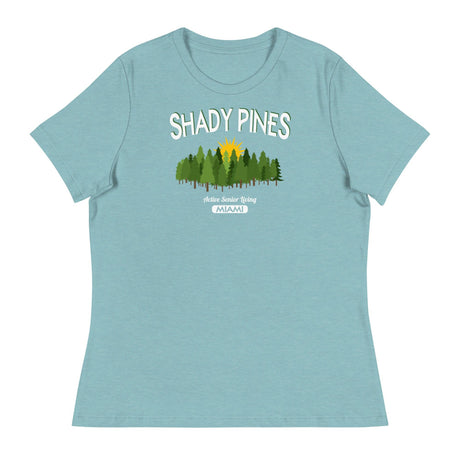 Shady Pines (Women's Relaxed T-Shirt)-Women's T-Shirts-Swish Embassy