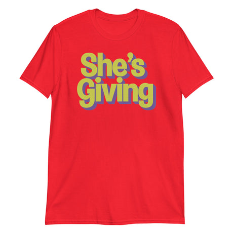 She's Giving-T-Shirts-Swish Embassy