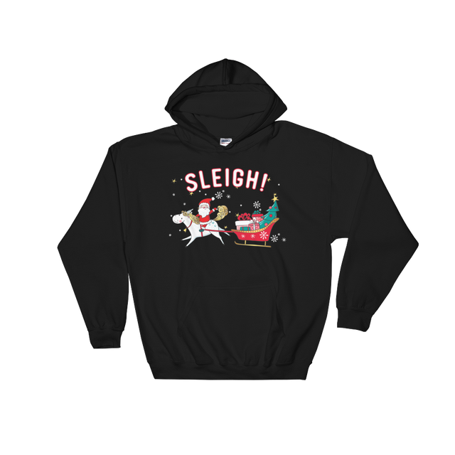 Sleigh! (Hoodie)-Hoodie-Swish Embassy