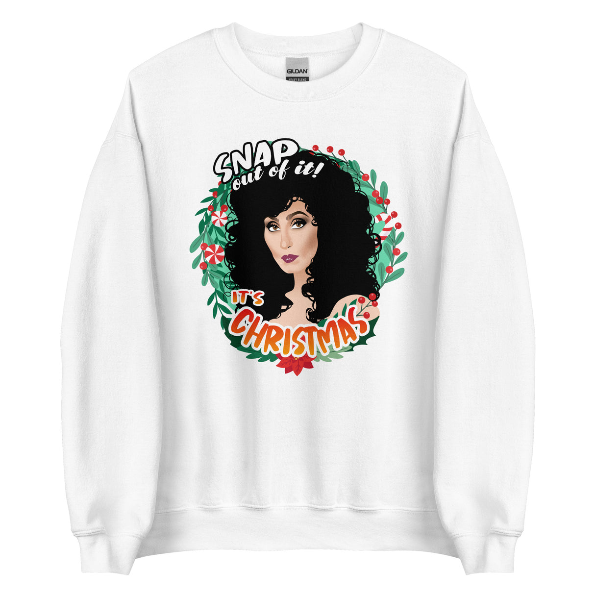 Snap Out of It It's Xmas (Sweatshirt)-Sweatshirt-Swish Embassy