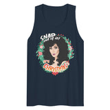 Snap Out of It It's Xmas (Tank top)-Christmas Tank Tops-Swish Embassy