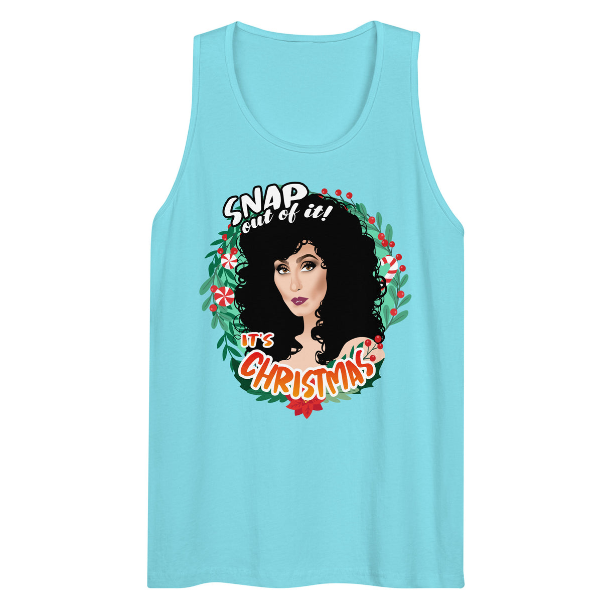 Snap Out of It It's Xmas (Tank top)-Tank Top-Swish Embassy