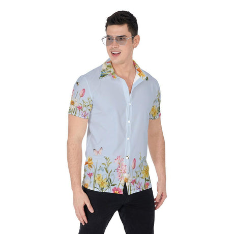 Spring In Your Step (Button Shirt)-Button Shirt-Swish Embassy