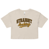 Straight Looking (Crop Top)-Crop Top-Swish Embassy