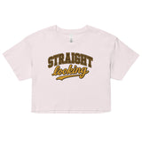 Straight Looking (Crop Top)-Crop Top-Swish Embassy