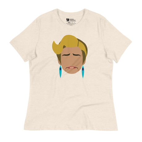 Strangers Blank (Women's Relaxed T-Shirt)-Women's T-Shirts-Swish Embassy