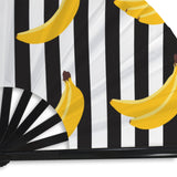 Striped Banana (Folding Clack Fan)-Folding Fans-Swish Embassy