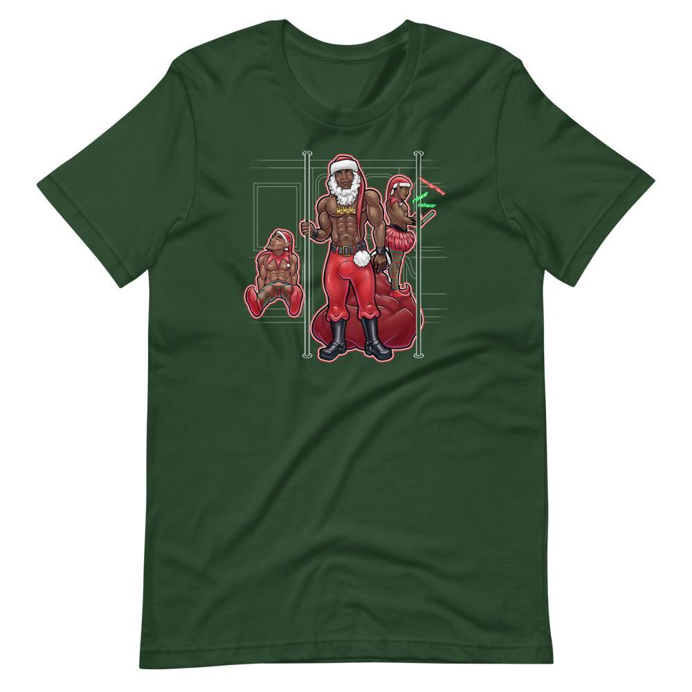 Subway Santa-Christmas T-Shirts-Swish Embassy