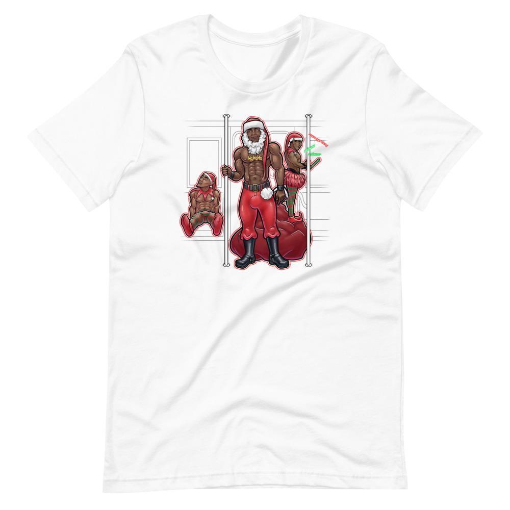 Subway Santa-T-Shirts-Swish Embassy