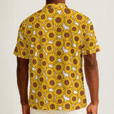 Sunflower (Cotton Button Shirt)-Cotton Button Shirt-Swish Embassy