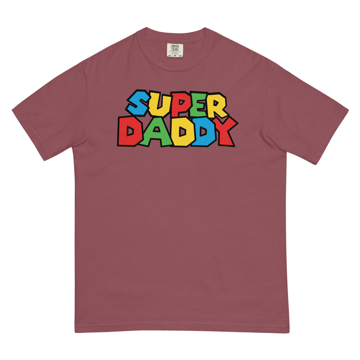 Super Daddy (Boxy Tee)-Boxy T-Shirt-Swish Embassy