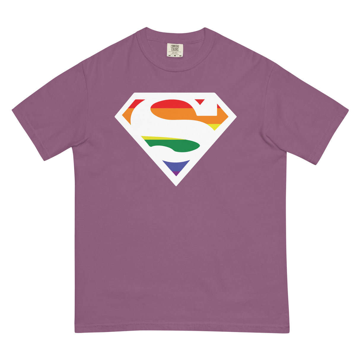 Super Gay (Boxy Tee)-Boxy T-Shirt-Swish Embassy
