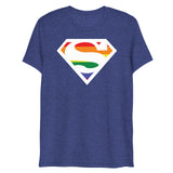 Super Gay (Triblend)-Triblend T-Shirt-Swish Embassy