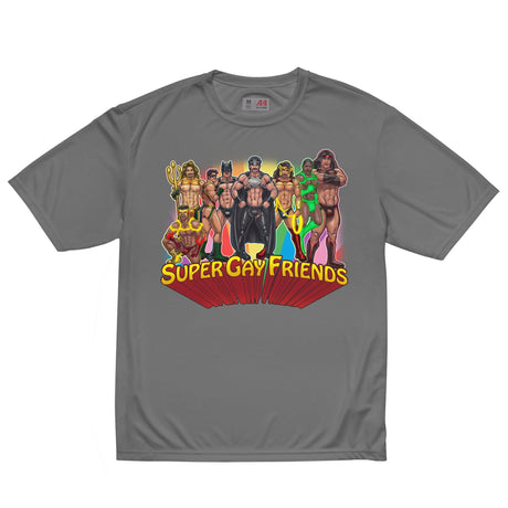 Supergay Friends (Performance Shirt)-Performance Shirt-Swish Embassy