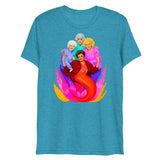 Thank You for Being a Finned (Triblend)-Triblend T-Shirt-Swish Embassy