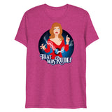 That Was Rude (Triblend)-Triblend T-Shirt-Swish Embassy