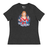 That Was Rude (Women's Relaxed T-Shirt)-Women's T-Shirts-Swish Embassy