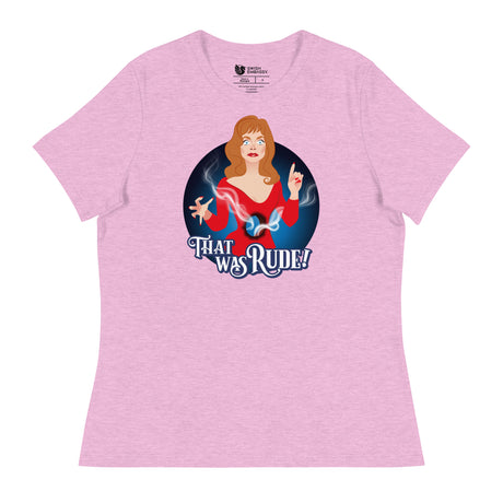 That Was Rude (Women's Relaxed T-Shirt)-Women's T-Shirts-Swish Embassy