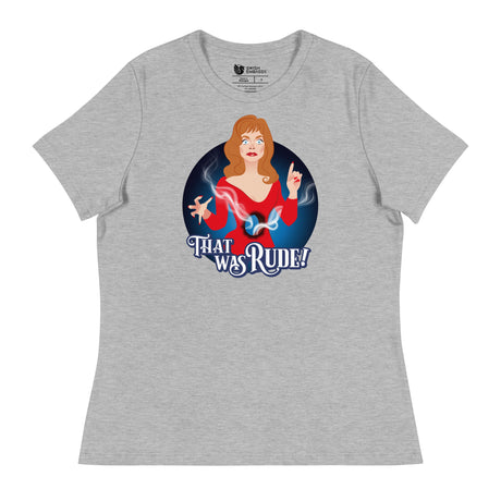 That Was Rude (Women's Relaxed T-Shirt)-Women's T-Shirts-Swish Embassy