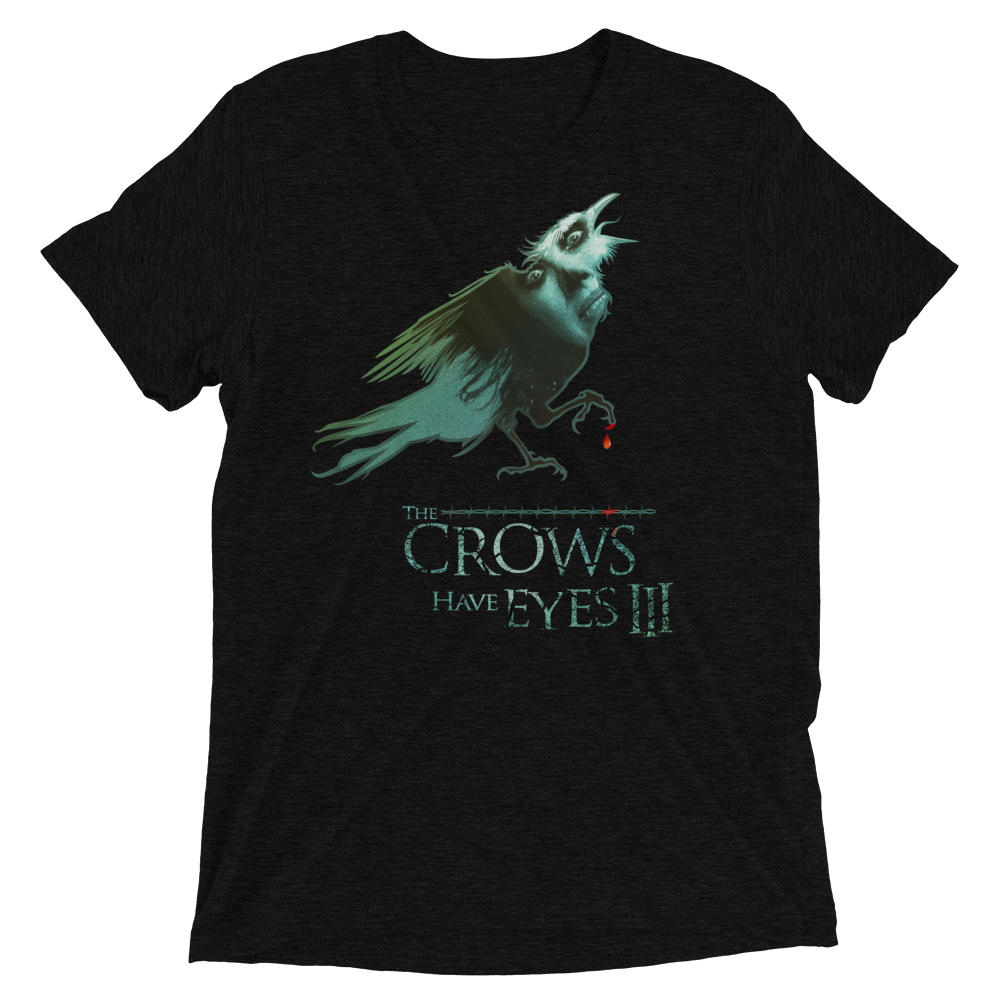 The Crows Have Eyes (Triblend)-Triblend T-Shirt-Swish Embassy