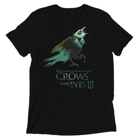 The Crows Have Eyes (Triblend)-Triblend T-Shirt-Swish Embassy