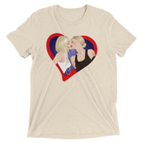 The Kiss (Triblend)-Triblend T-Shirt-Swish Embassy