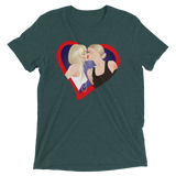 The Kiss (Triblend)-Triblend T-Shirt-Swish Embassy