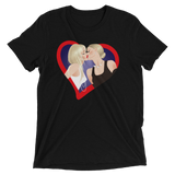 The Kiss (Triblend)-Triblend T-Shirt-Swish Embassy