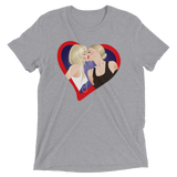 The Kiss (Triblend)-Triblend T-Shirt-Swish Embassy