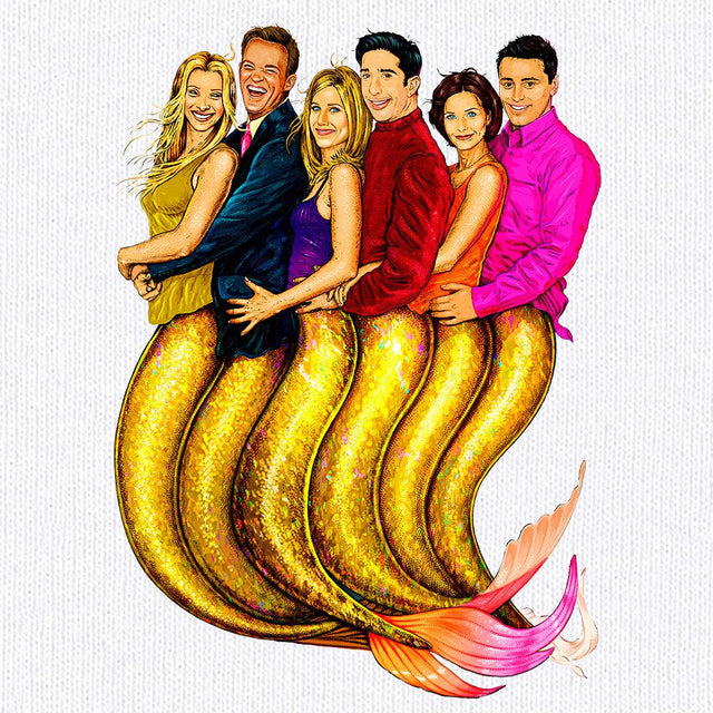 The One Where They're Mermaids-T-Shirts-Swish Embassy