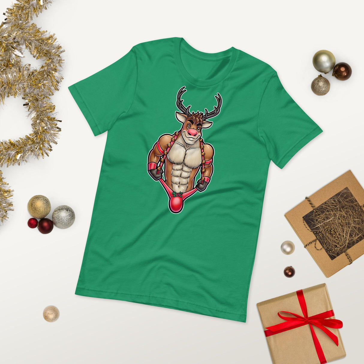 Then All the Reindeer Loved Him-T-Shirts-Swish Embassy