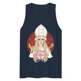 Tidings of Dramatic Joy (Tank top)-Christmas Tank Tops-Swish Embassy