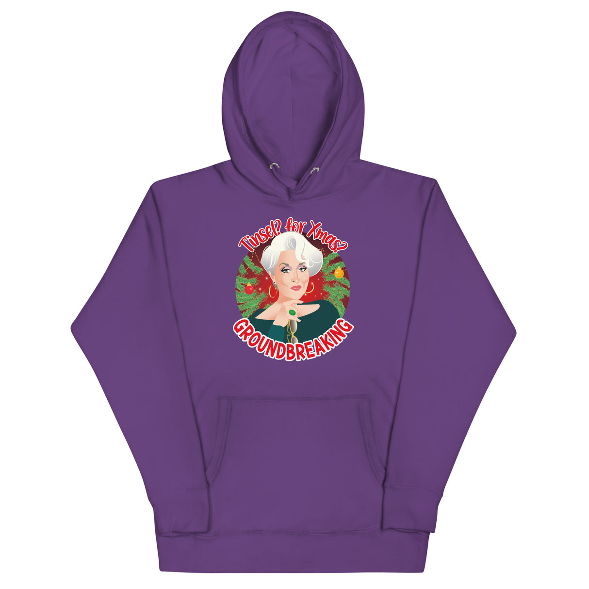 Tinsel for Xmas? Groundbreaking (Hoodie)-Hoodie-Swish Embassy