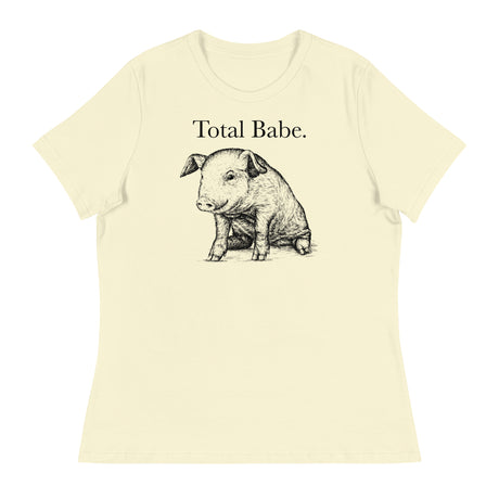 Total Babe (Women's Relaxed T-Shirt)-Women's T-Shirts-Swish Embassy