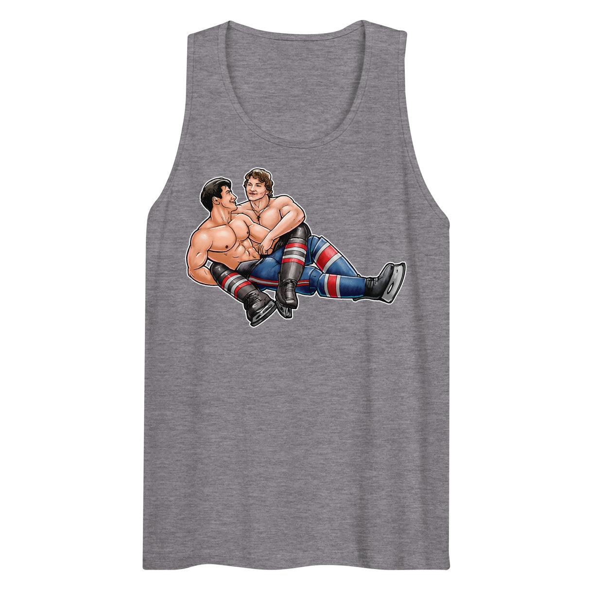 Two Man Advantage (Tank Top)-Tank Top-Swish Embassy