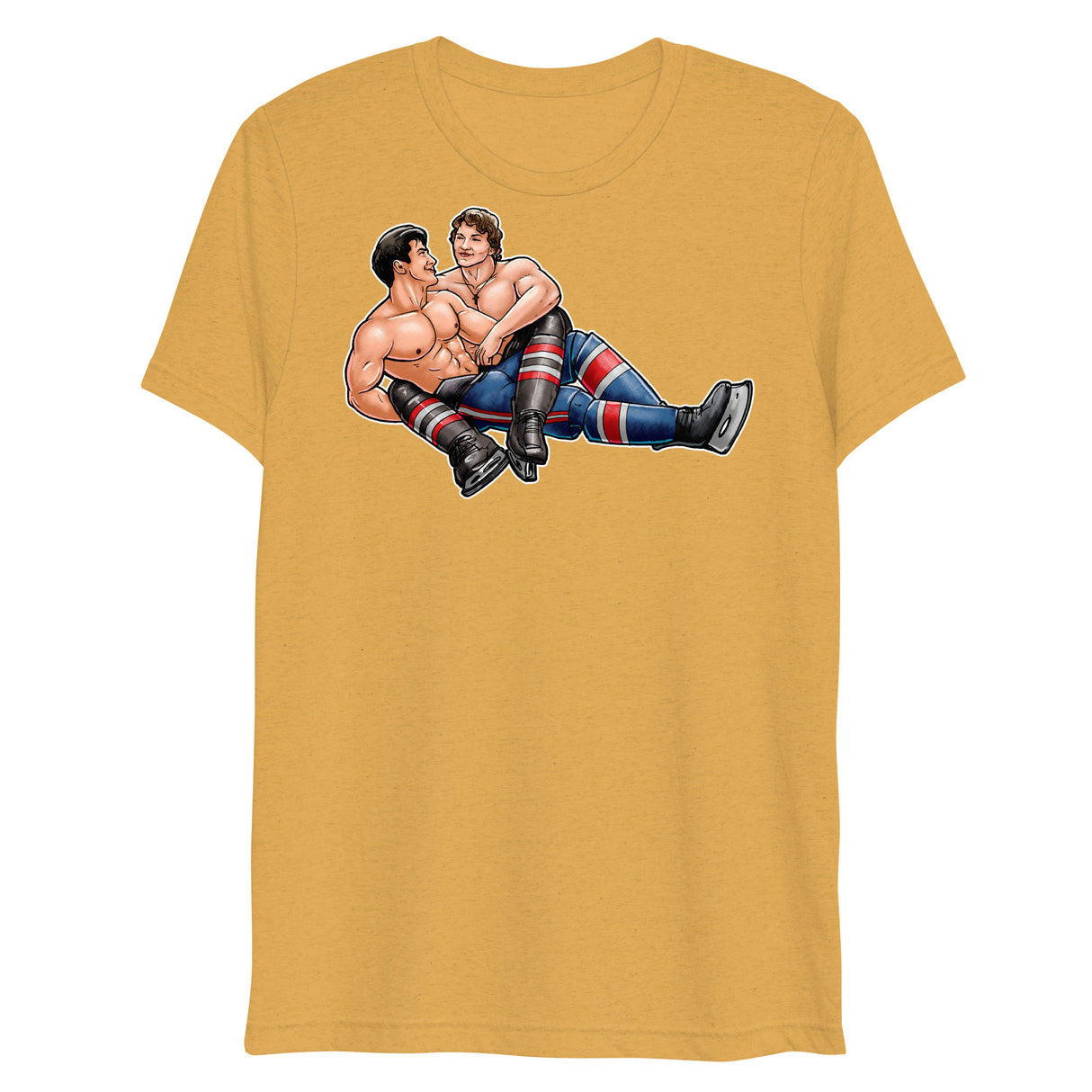 Two Man Advantage (Triblend)-Triblend T-Shirt-Swish Embassy