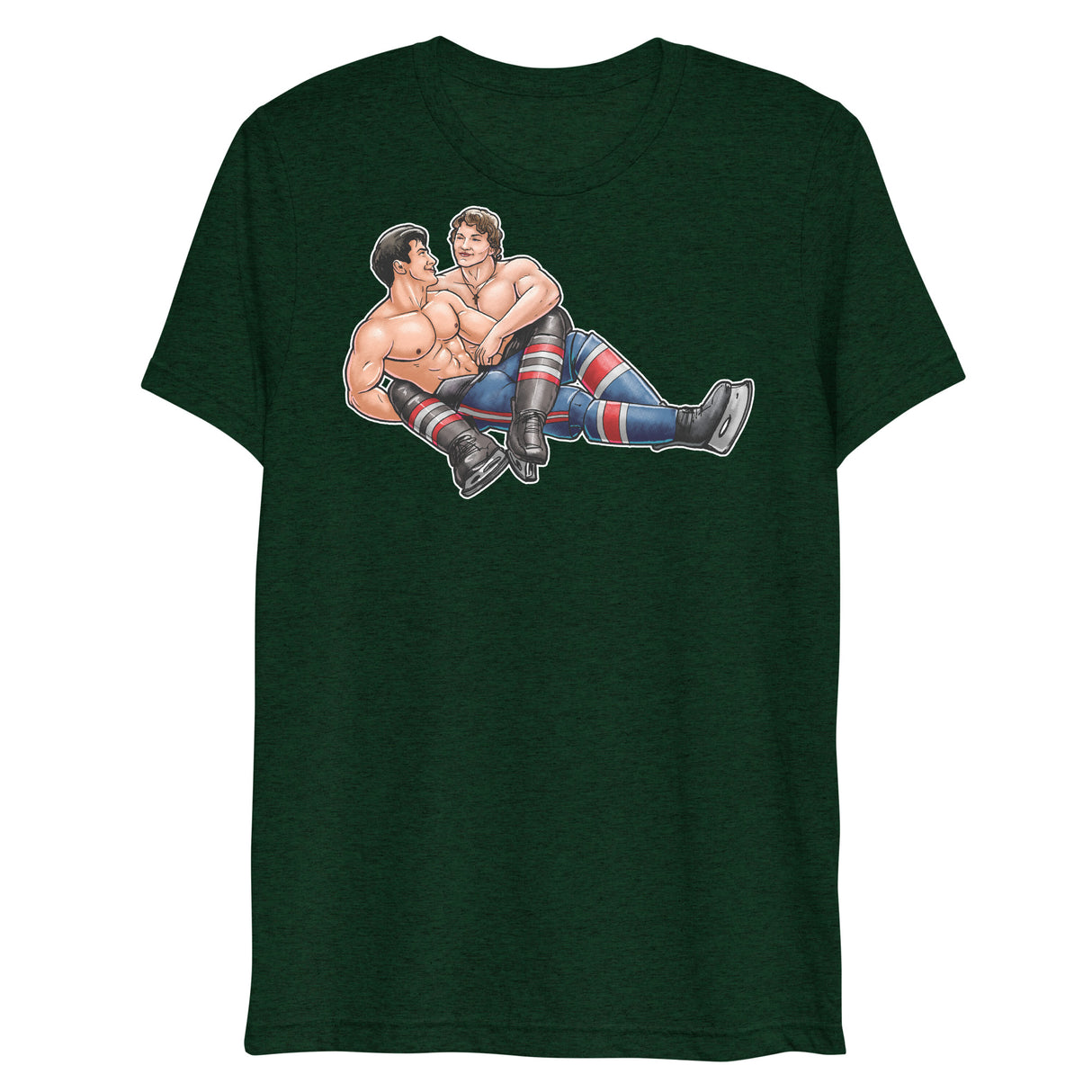 Two Man Advantage (Triblend)-Triblend T-Shirt-Swish Embassy