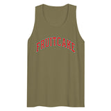Varsity Fruitcake (Tank top)-Christmas Tank Tops-Swish Embassy