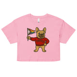 Varsity Pride Puppy (Crop Top)-Crop Top-Swish Embassy