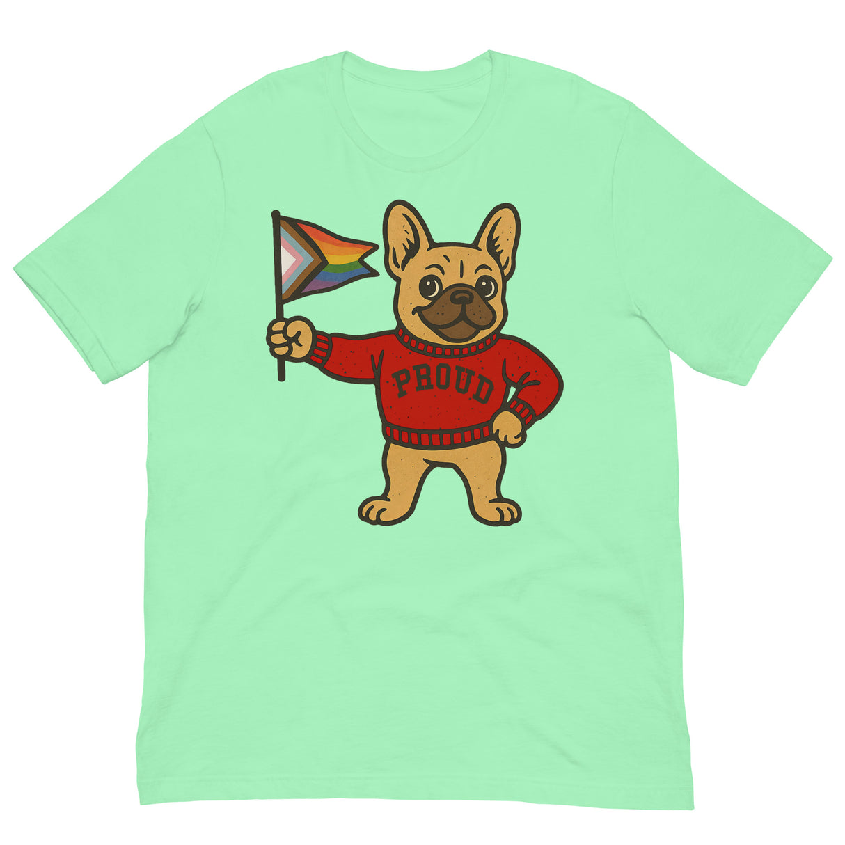 Varsity Pride Puppy-T-Shirts-Swish Embassy