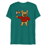 Varsity Pride Puppy (Triblend)-Triblend T-Shirt-Swish Embassy
