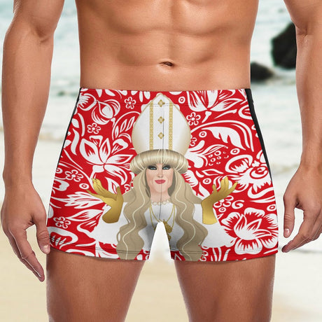 Vatican't Even (Square Cut Trunks)-Square Cut Trunks-Swish Embassy