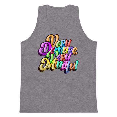 Very Demure Very Mindful (Tank Top)-Tank Top-Swish Embassy